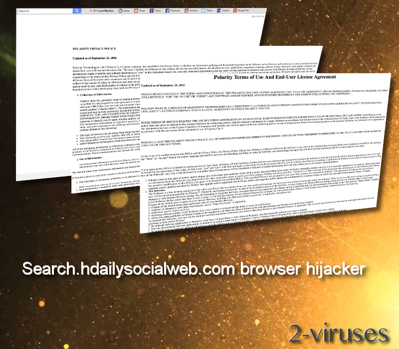 Search Hdailysocialweb Com ブラウザハイジャッカー を削除するには Malwarerid